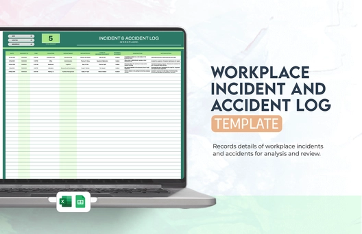 Workplace Incident and Accident Log Template