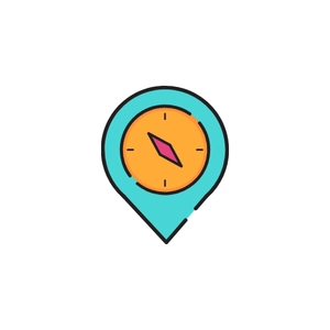 Free Navigation Compass Icon to Edit Online