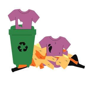 Free Waste Clothes Clipart to Edit Online