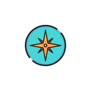 Free Compass Rose Icon to Edit Online