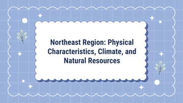 Free Northeast Region: Physical Characteristics, Climate, and Natural Resources to Edit Online