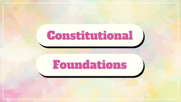 Free Constitutional Foundations to Edit Online
