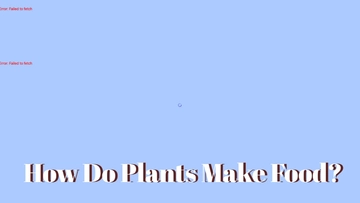 Free How Do Plants Make Food? to Edit Online