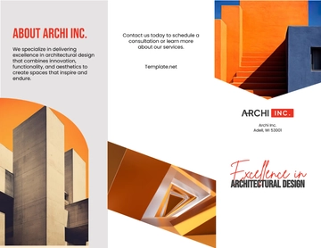 Free Prime Architecture Brochure Template to Edit Online