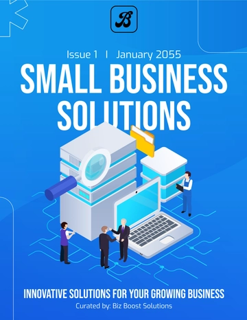 Free Small Business Solutions Catalog Template to Edit Online