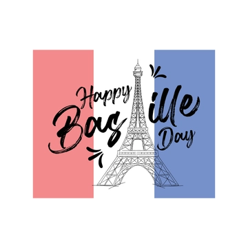 Free Bastille Day Icon Template to Edit Online