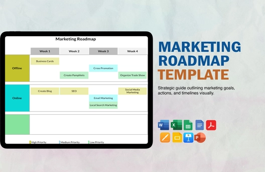 Marketing Roadmap Template
