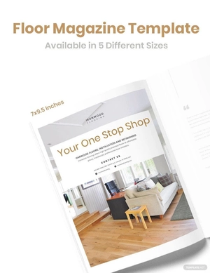 Floor Magazine Ads Template