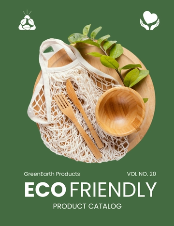 Free Eco Friendly Products Catalog to Edit Online