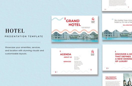 Hotel Presentation Template Hotel Presentation Template