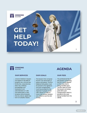 Law Firm Presentation Template