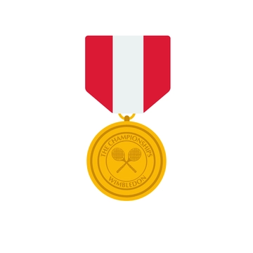 Free Wimbledon Medal Icon Template to Edit Online