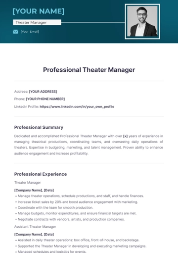 Free Professional Theater Manager to Edit Online
