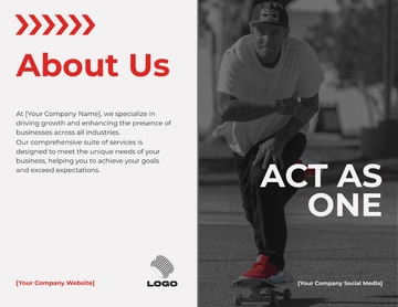 Free Urban Brochure Template to Edit Online