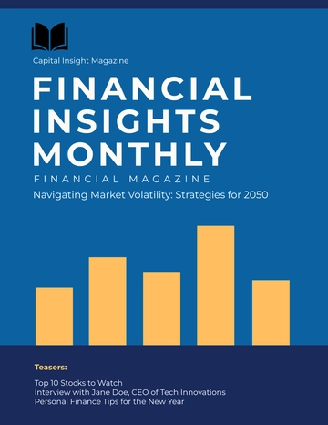 Free Financial Magazine to Edit Online