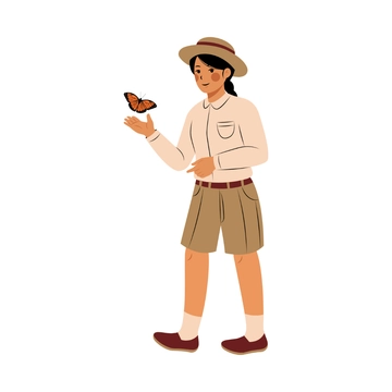 Free Zoologist Clipart to Edit Online
