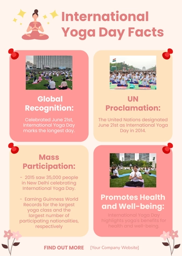 Free International Yoga Day Facts Template to Edit Online