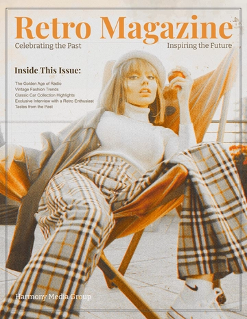 Free Retro Magazine to Edit Online