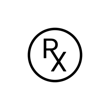 Free RX Medical Icon to Edit Online