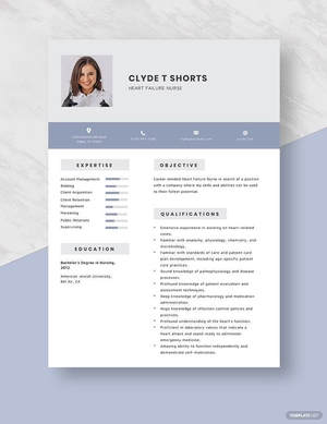 Heart Failure Nurse Resume