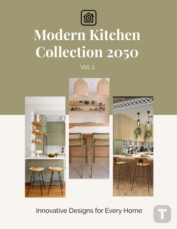 Free Kitchen Catalog Template to Edit Online