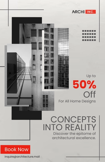 Free Architecture Marketing Poster Template to Edit Online