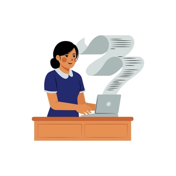 Free Court Reporter Clipart to Edit Online