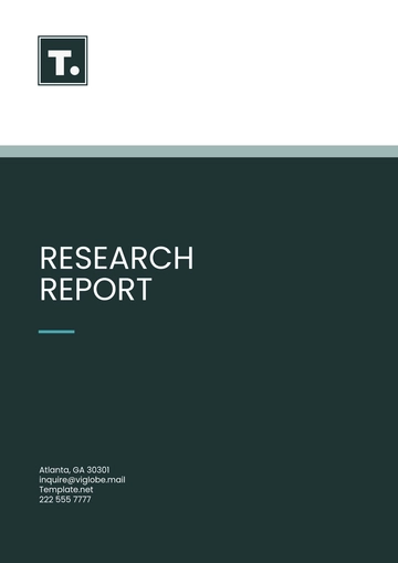 Free Printable Research Report Template to Edit Online | Template.net
