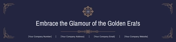 Free Art Deco Letterhead Template to Edit Online