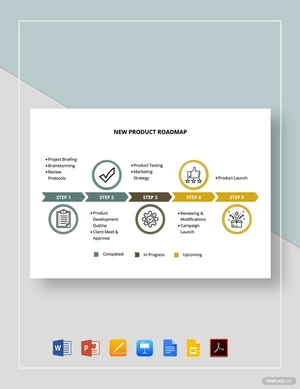 New Product Roadmap Template
