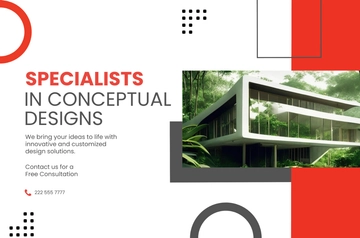 Free Architecture Concept Banner Template to Edit Online
