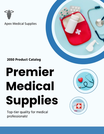 Free Medical Supply Catalog Template to Edit Online