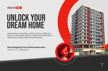 Free Architecture Marketing Banner Template to Edit Online