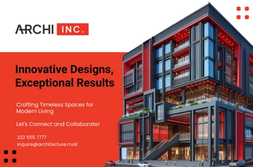 Free Architecture LinkedIn Banner Template to Edit Online