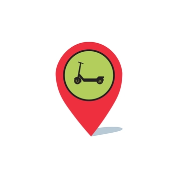 Free Scooter Location Clipart to Edit Online