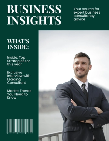 Free Business Consultancy Magazine to Edit Online
