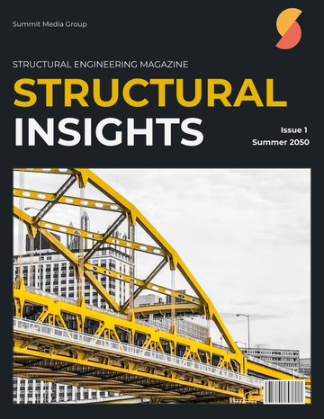 Free Structural Engineering Magazine Template to Edit Online Free Structural Engineering Magazine Template to Edit Online