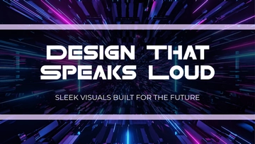 Free Futuristic Youtube Thumbnail Cover Template to Edit Online