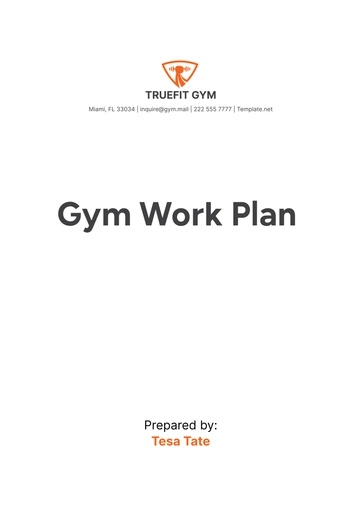 Free Gym Work Plan Template to Edit Online Free Gym Work Plan Template to Edit Online