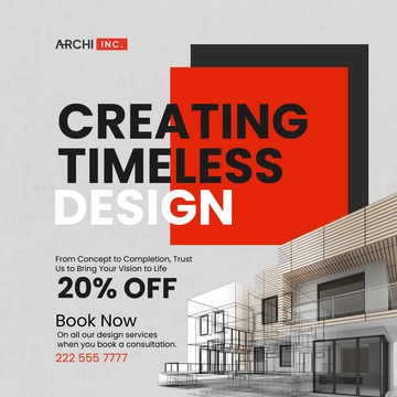 Free Architecture Instagram Post Template to Edit Online