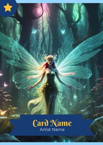 Free Artist Trading Card Template to Edit Online