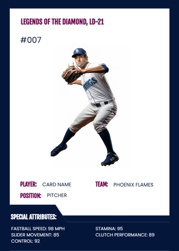 Free Custom Graded Trading Card Template to Edit Online