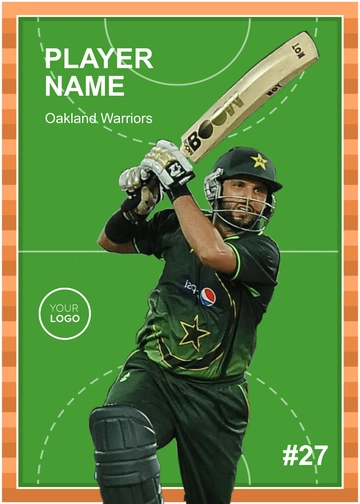 Free Torque Baseball Card Template to Edit Online