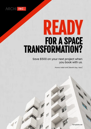 Free Architecture Facebook Ad Template to Edit Online