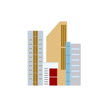Free High-rise Buildings Clipart to Edit Online