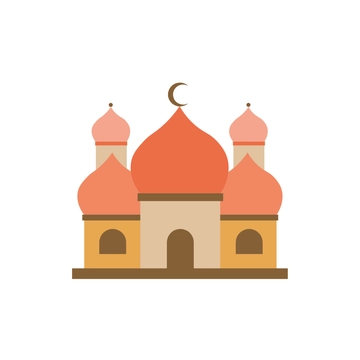 Free Mosque Building Clipart to Edit Online