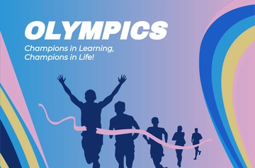 Free Olympics Banner For Classroom Template to Edit Online