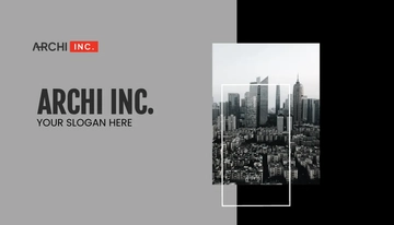 Free Architecture Construction Business Card Template to Edit Online