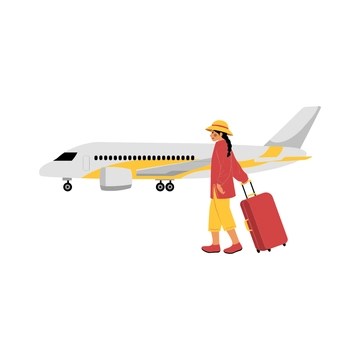 Free Airline Trip Clipart to Edit Online