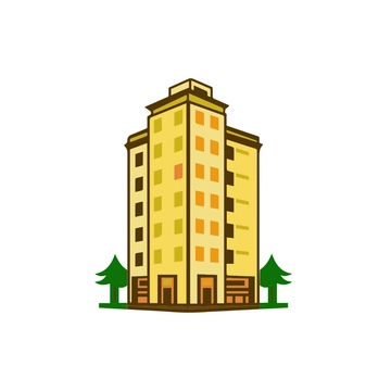 Free Single Building Clipart to Edit Online